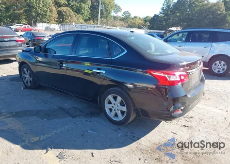 2017 Nissan Sentra Sv z USA, uszkodzony, nr VIN 3N1AB7AP7HL711246